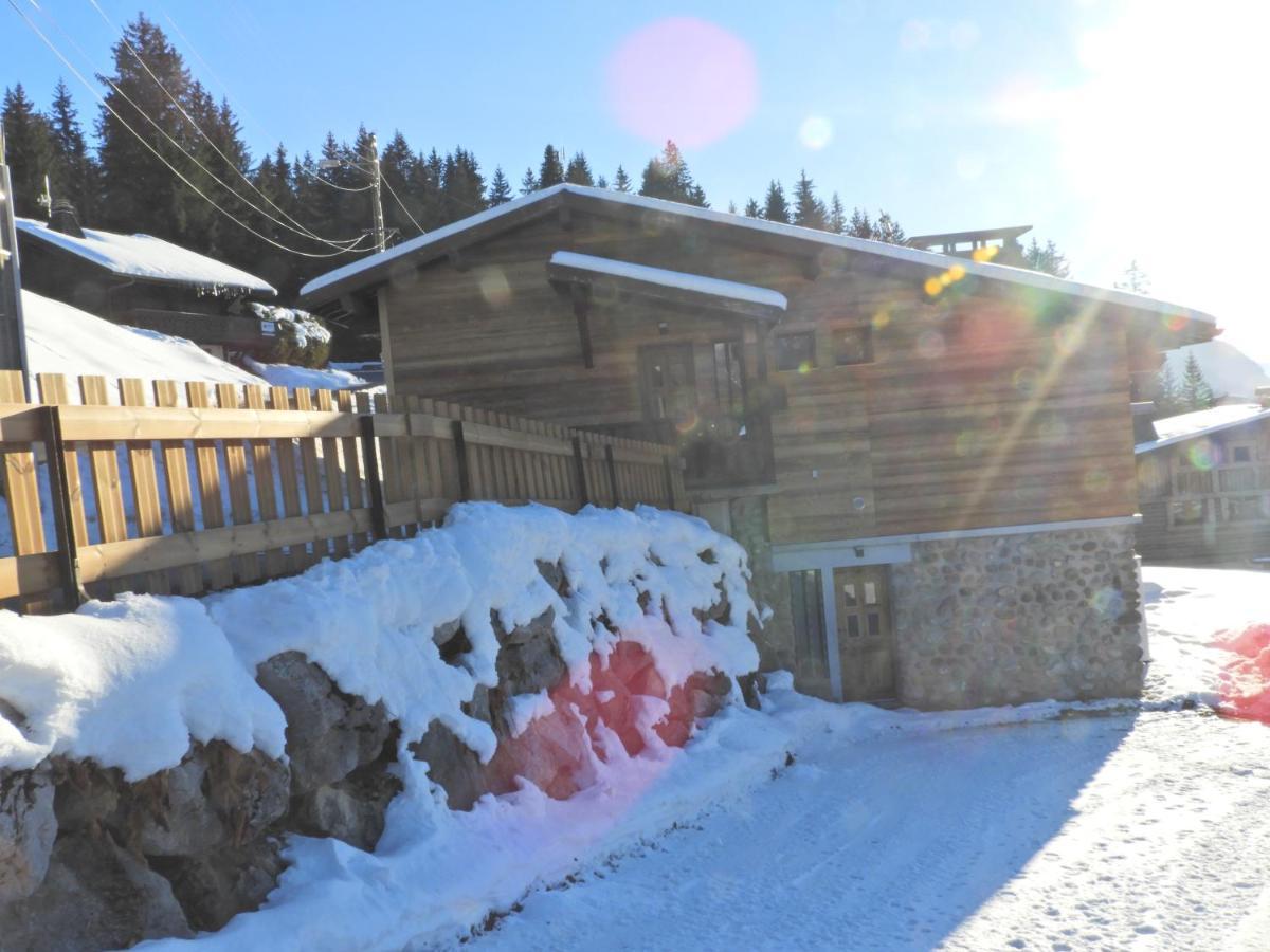 Chalet La Cachette Les Gets Exteriör bild
